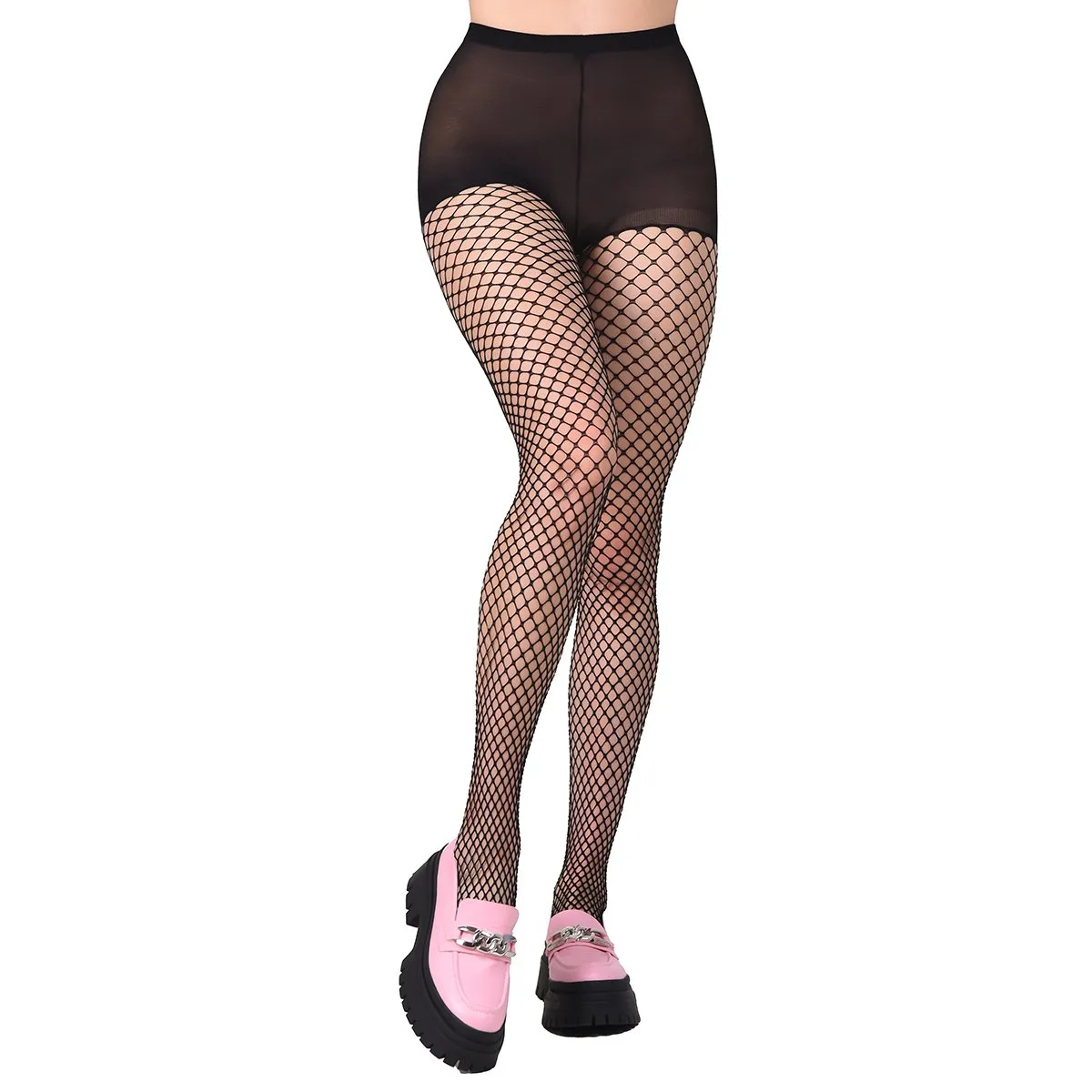 RITCHI - Media Velada Para Mujer Ritchi Diseño Malla Elegante y Ajuste Confortable