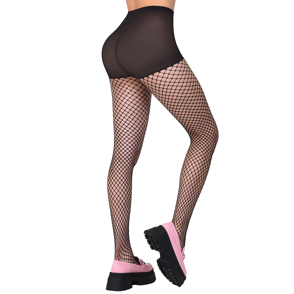 RITCHI - Media Velada Para Mujer Ritchi Diseño Malla Elegante y Ajuste Confortable