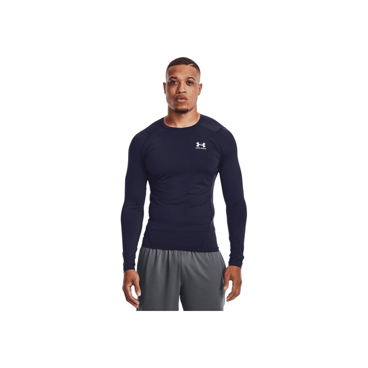 UNDER ARMOUR - Camiseta Hombre Under Armour HG ARMOUR COMP LS Azul UNDER ARMOUR