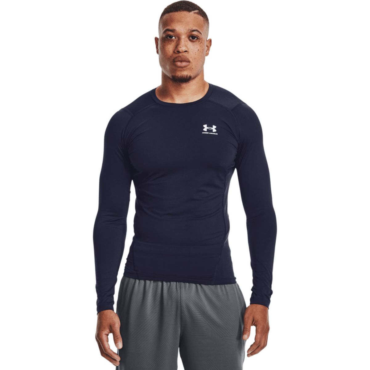 UNDER ARMOUR - Camiseta Hombre Under Armour HG ARMOUR COMP LS Azul UNDER ARMOUR