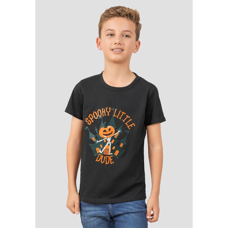 MARKETING PERSONAL - Camiseta Infantil Masculino Negro Mp 103963