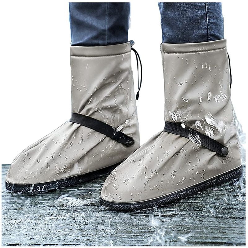 ONE PIXEL - Zapatones De Lluvia Cubre Zapatos Tipo Bota Moto Bicicleta