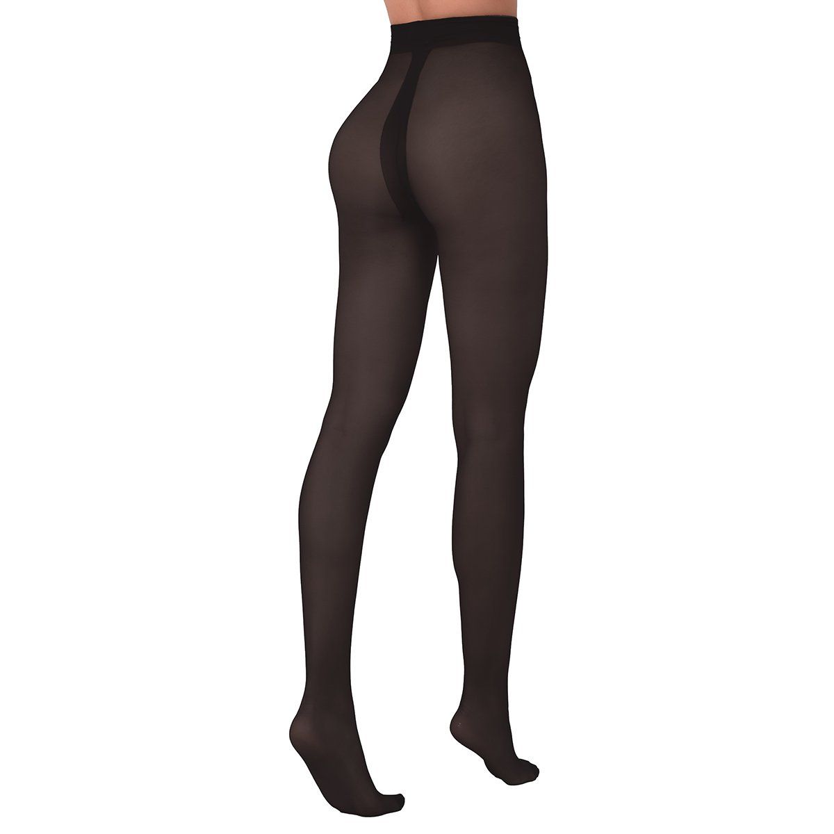 RITCHI - Media Velada Sheer Transparente Ritchi Elegancia Natural para Mujer