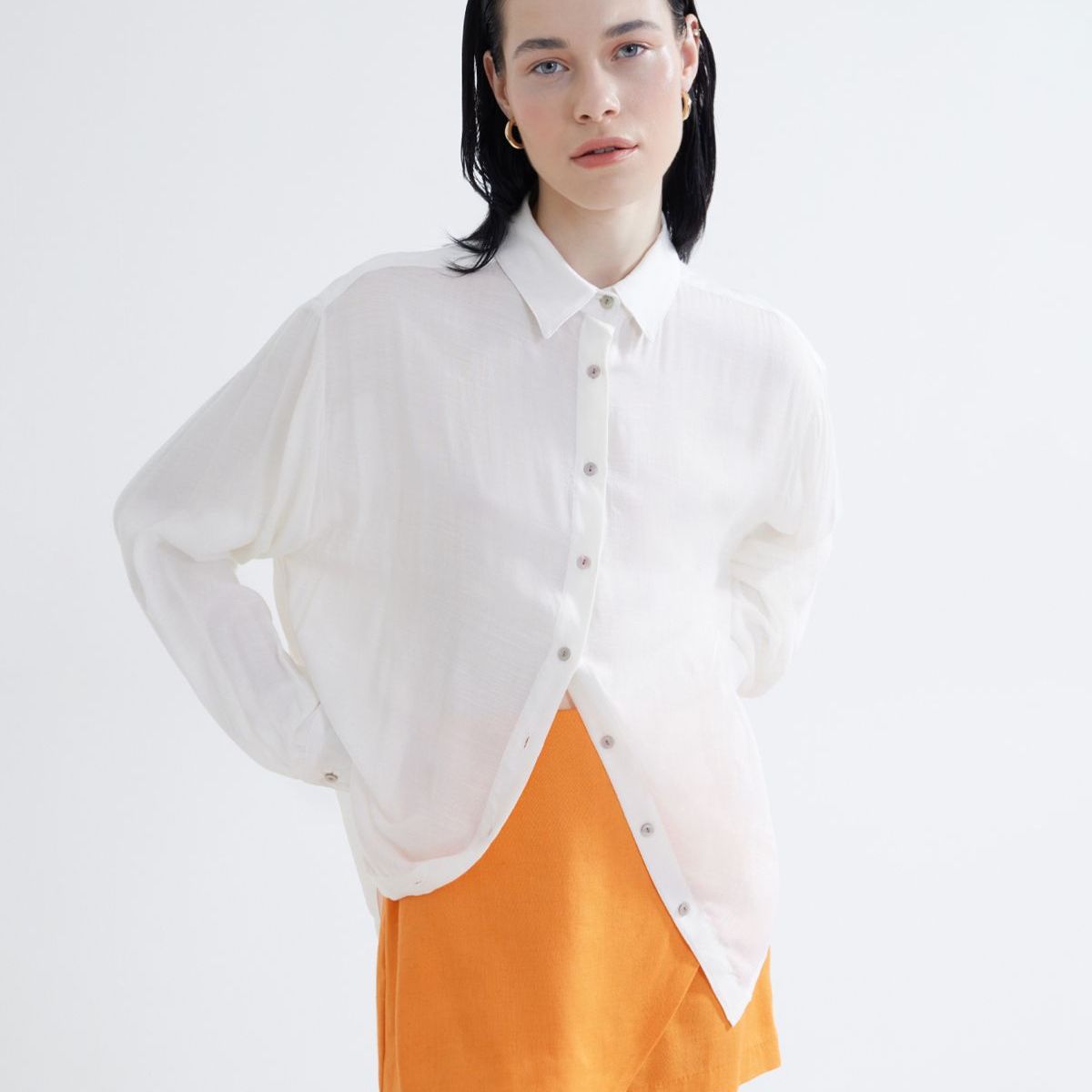 SEVEN SEVEN - Blusa Para Mujer Manga Larga Color Blanco Marca Seven Seven #28123845