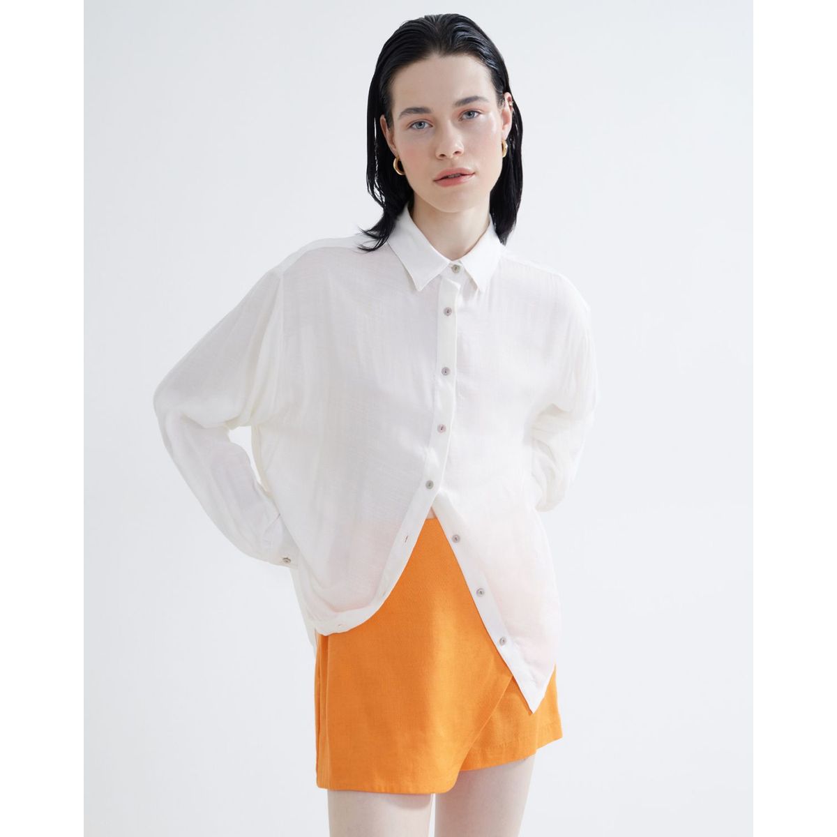 SEVEN SEVEN - Blusa Para Mujer Manga Larga Color Blanco Marca Seven Seven #28123845