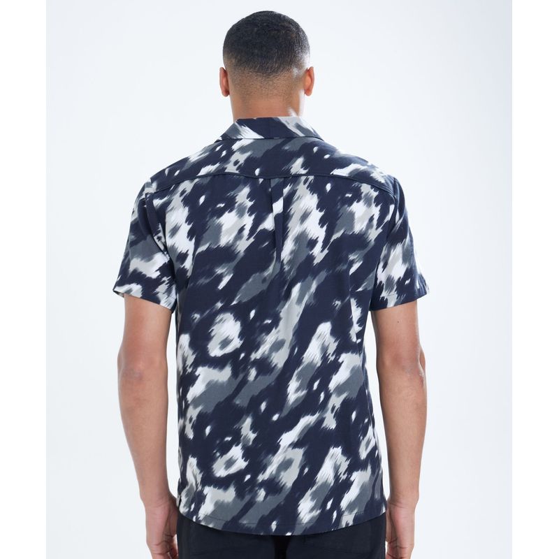 SEVEN SEVEN - Camisa Para Hombre Manga Corta  Color Verde  Marca Seven Seven #45011937