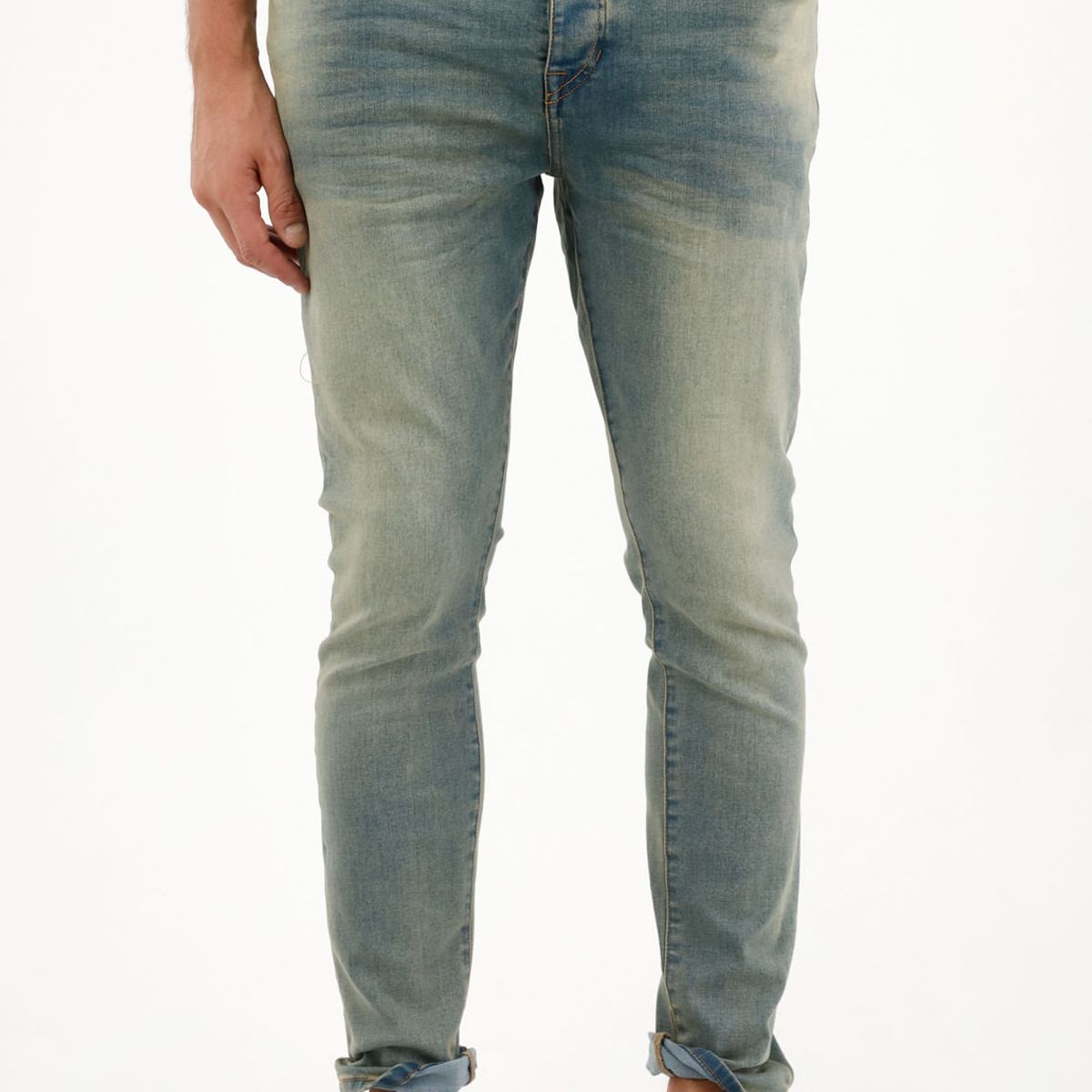 TENNIS - Jean azul Super Skinny para hombre