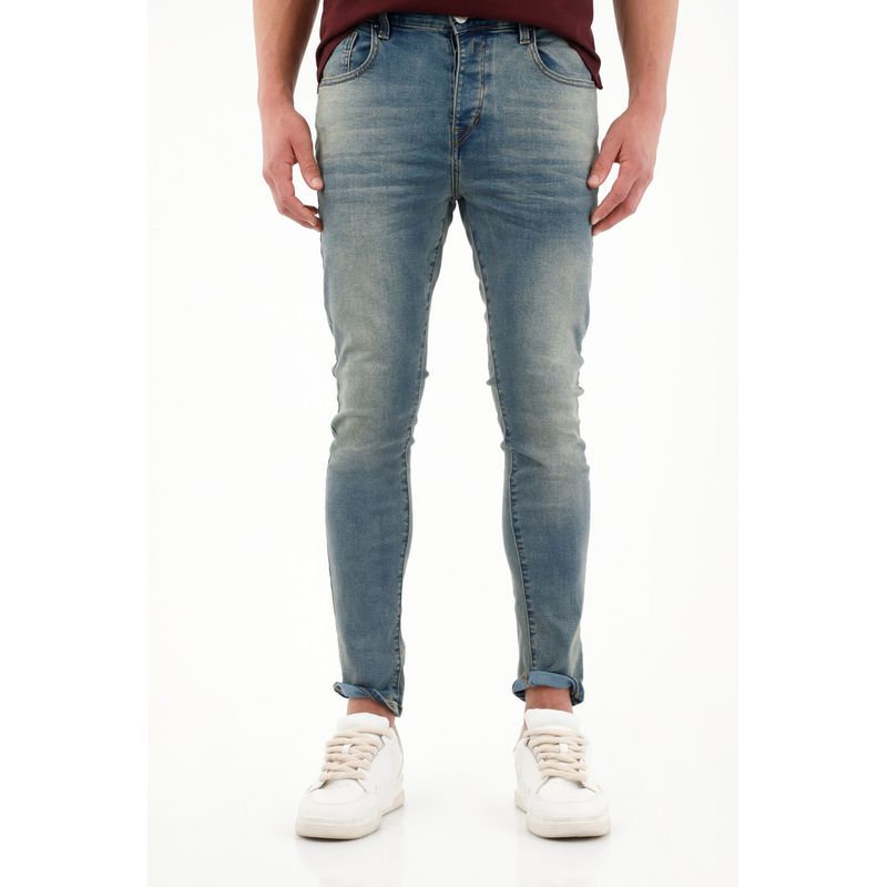 TENNIS - Jean azul Super Skinny para hombre