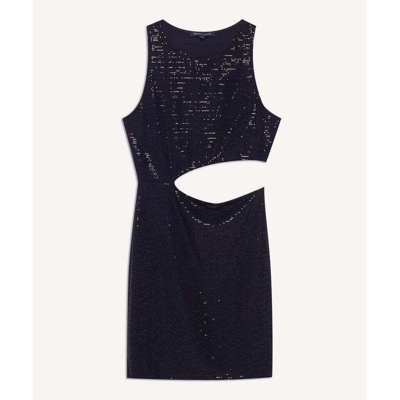 SEVEN SEVEN - Vestido Para Mujer Manga Sisa Color Negro Marca Seven Seven #28171215