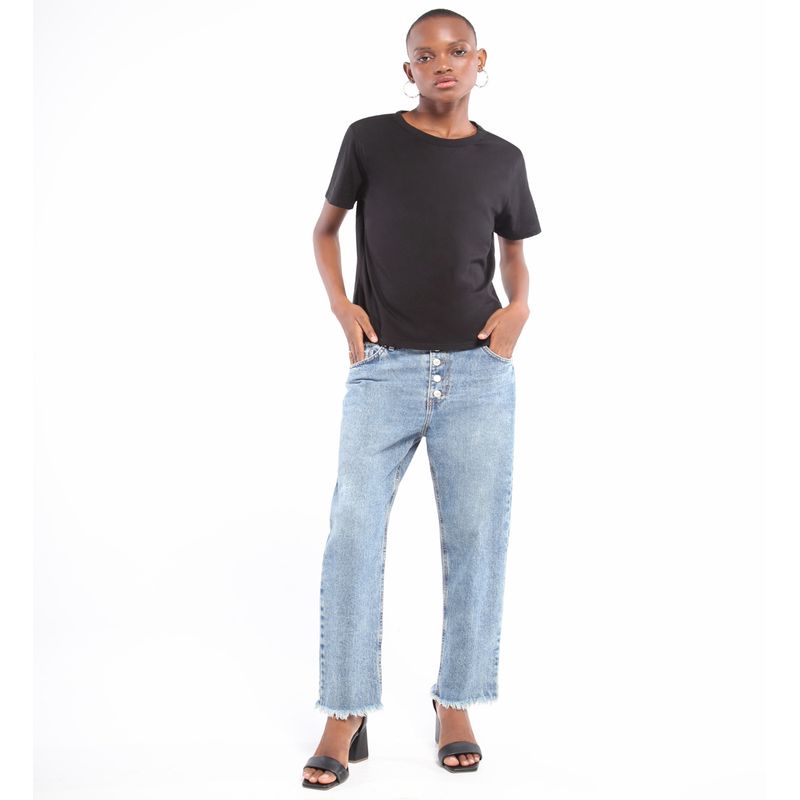 SEVEN SEVEN - Jean Para Mujer Boyfriend Color Azul  Marca Seven Seven #28160769