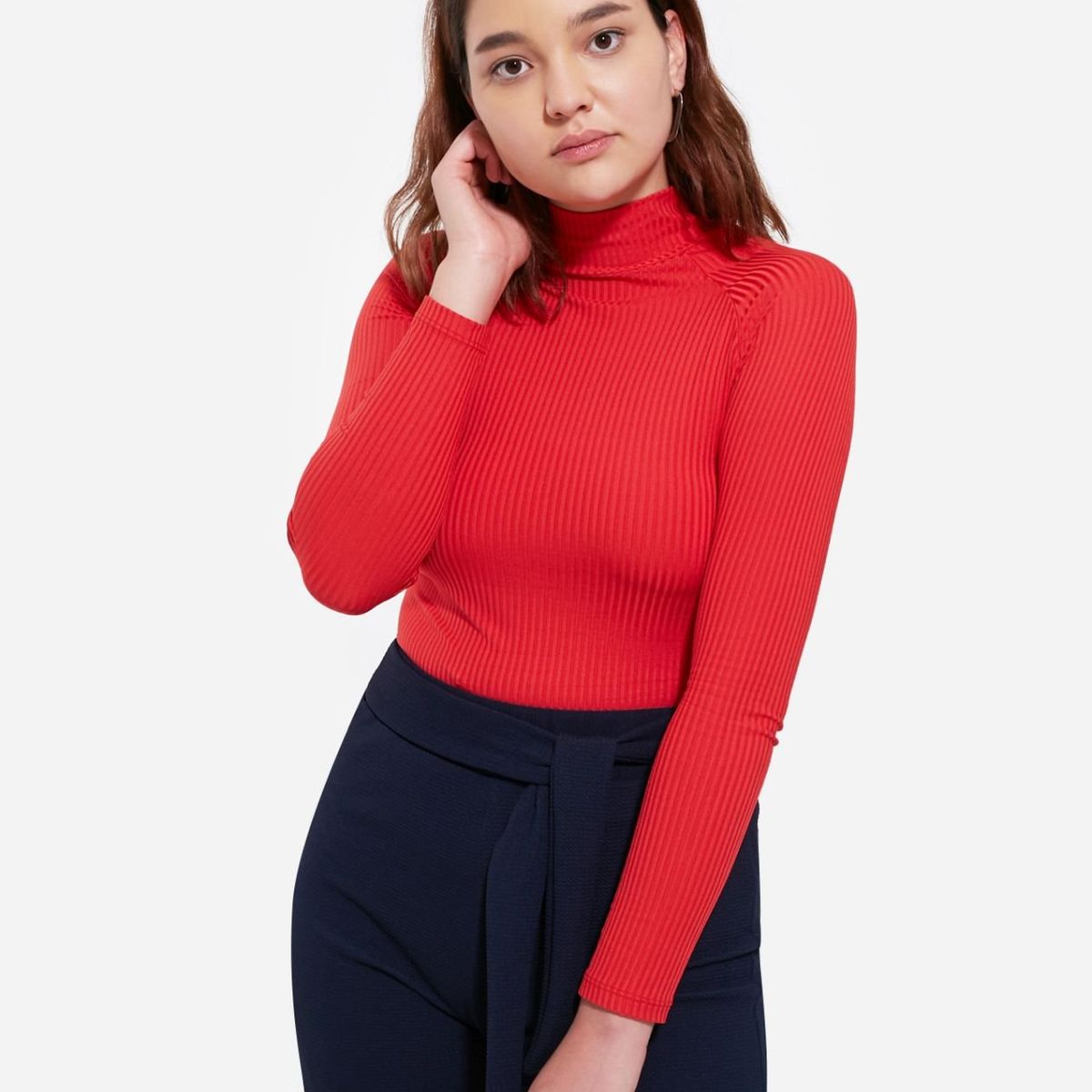 SEVEN SEVEN - Camiseta Para Mujer Manga Larga Color Rojo Marca Seven Seven #28094119