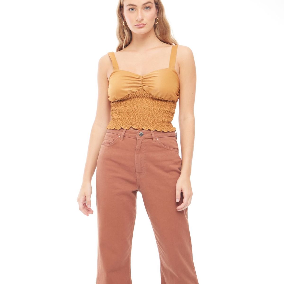 SEVEN SEVEN - Blusa Para Mujer Manga Sisa Color Amarillo  Marca Seven Seven #28123730