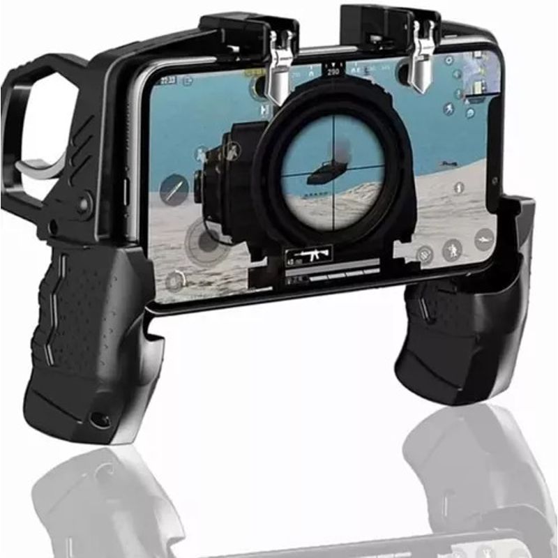 GENERICO - Control Celular Gamepad Con Gatillos K21 Juego Movil Pubg