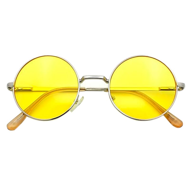 GENERICO - Gafas Redondas Estilo Ozzy Osbourne John Lennon Sin Estuche