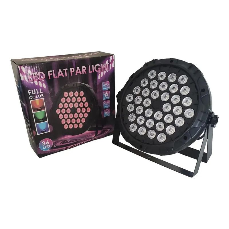 GENERICO - Proyector Escenario Luz Led Reflector Foco Rgb Decoracion.