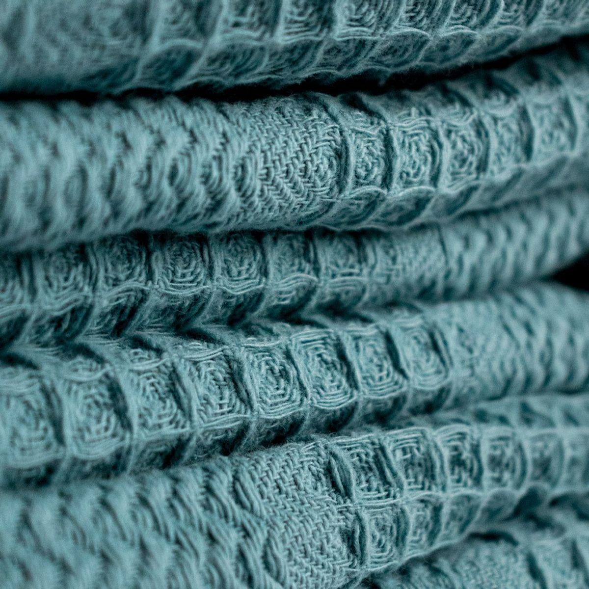 TRU - Cobija Galleta Doble Azul Humo - Marca TRU