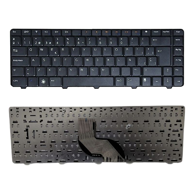GENERICO - Teclado Para Dell Inspir N4030 N4010 N4020 N5030 N3010 M4010 Mod 1