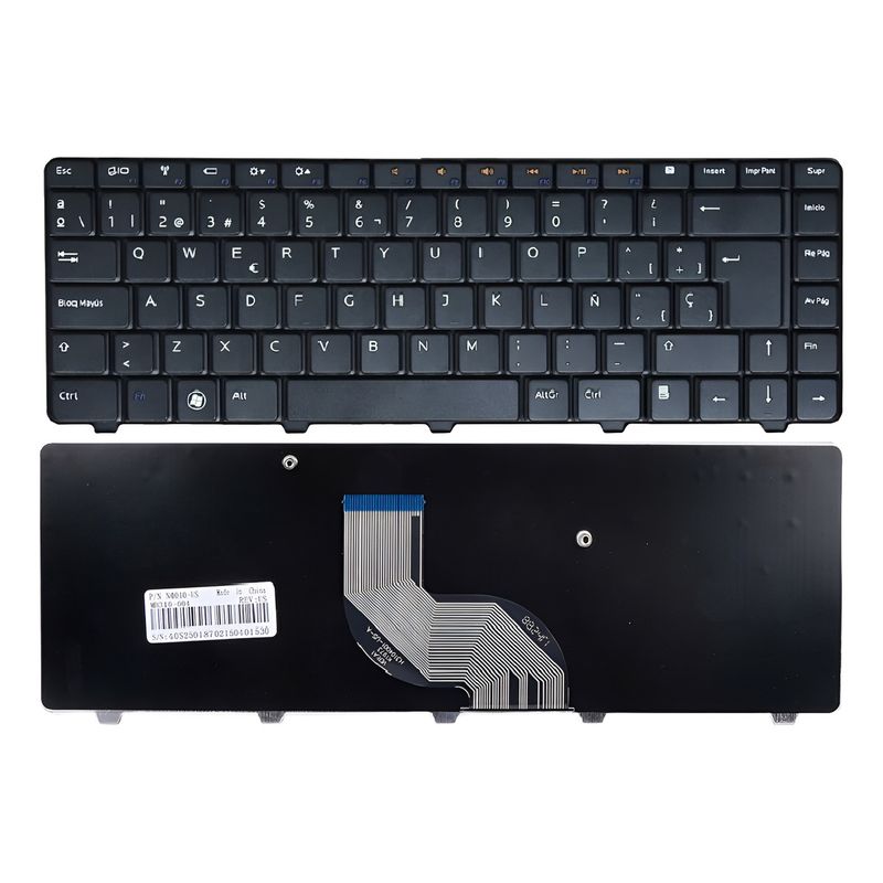 GENERICO - Teclado Para Dell Inspir N4030 N4010 N4020 N5030 N3010 M4010 Mod 2