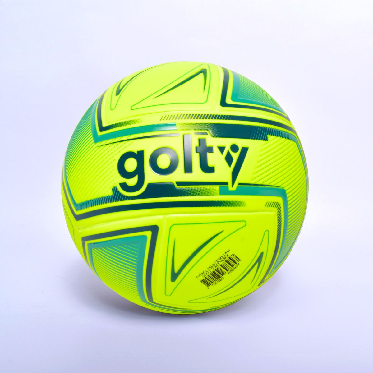 GOLTY - Balón De Fútbol Sala Competencia Laminado Golty Space Verde