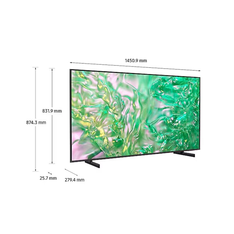 SAMSUNG - Televisor Samsung FLAT LED Smart TV 85 pulgadas Crystal DU8000 UHD 4K