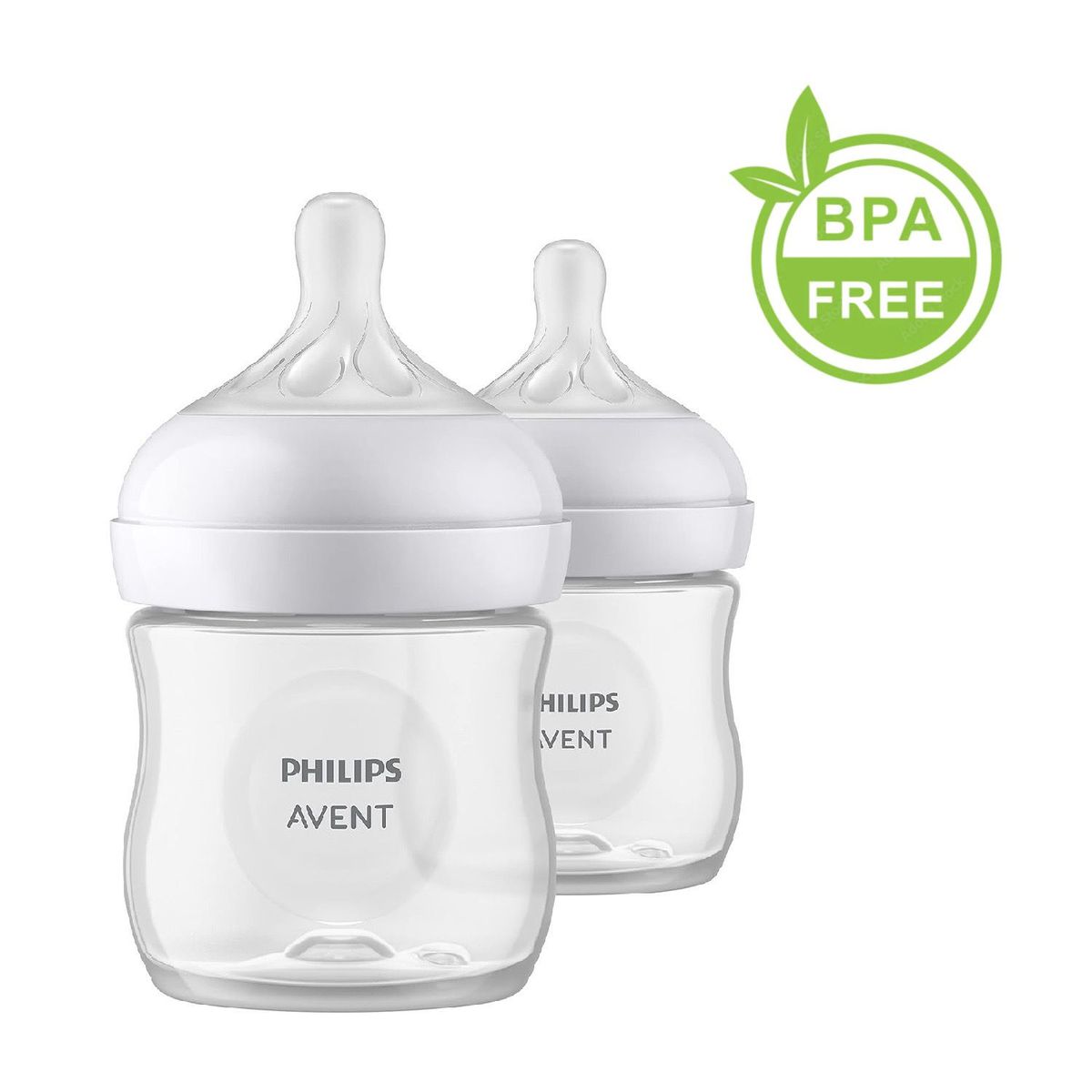 AVENT - Set x2 Teteros Avent Natural 4 Onz