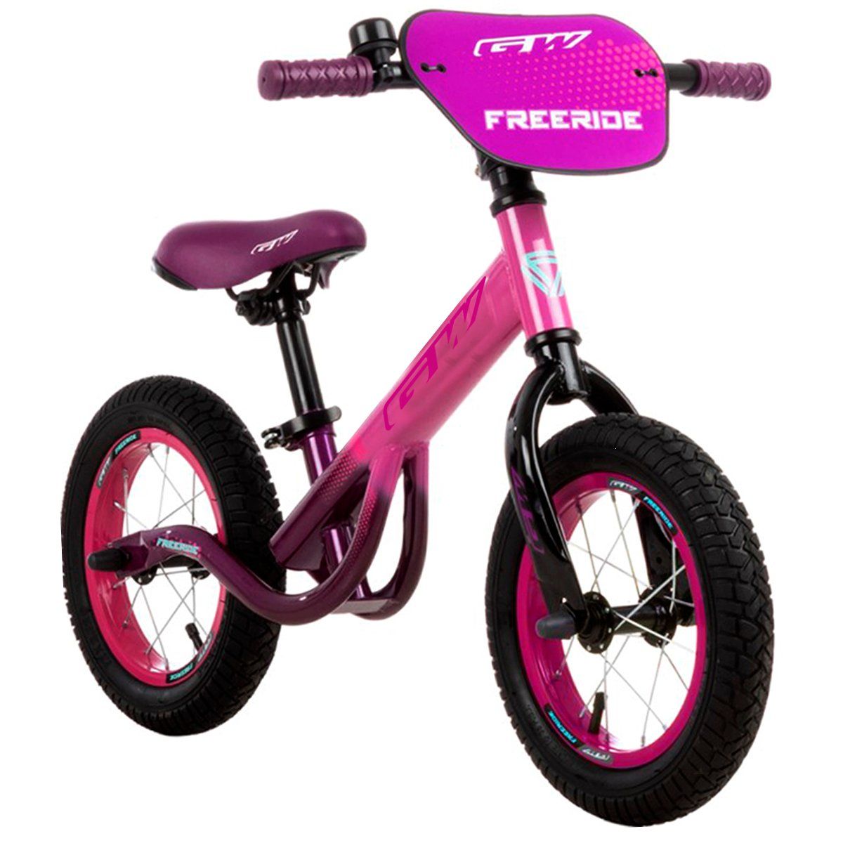 GW - Bicicleta Sin Pedales Niña Equilibrio Rin 12 Gw Freeride
