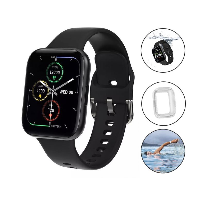 GENERICO - Reloj Smartwatch Deportivo Sumergible Notifica Redes Social