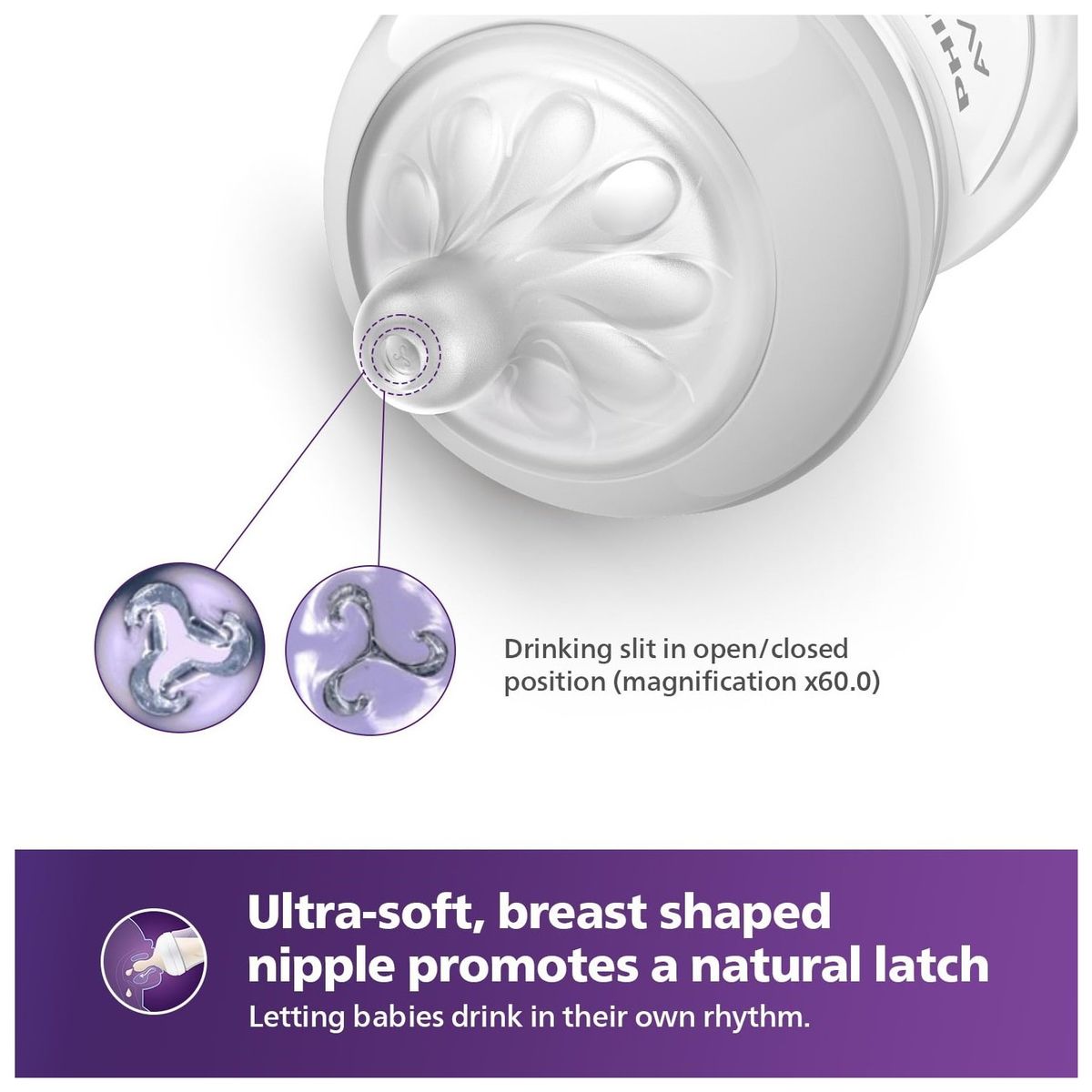 AVENT - Set x2 Teteros Avent Natural 11 Onz