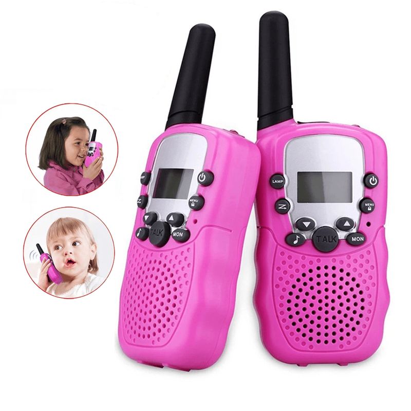 GENERICO - 2 Comunicadores Recargable Walkie Talkie Alto Alcance
