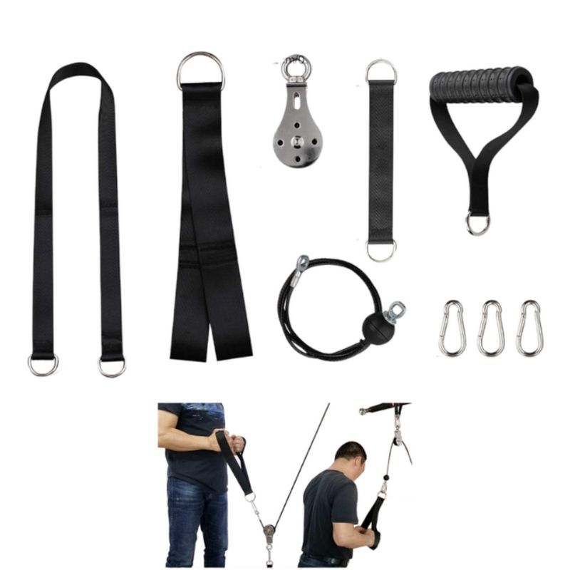 GENERICO - SET DE NUEVE PIEZAS DE EXTENCIÓN PARA POLEA