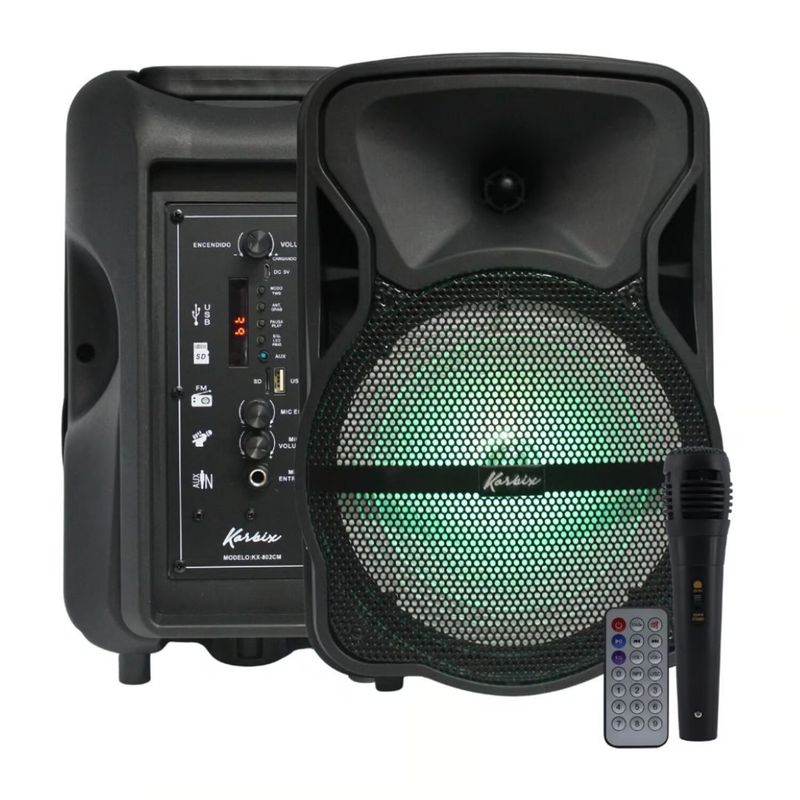 GENERICO - Bocina Parlante 4800w Bluetooth FM USB
