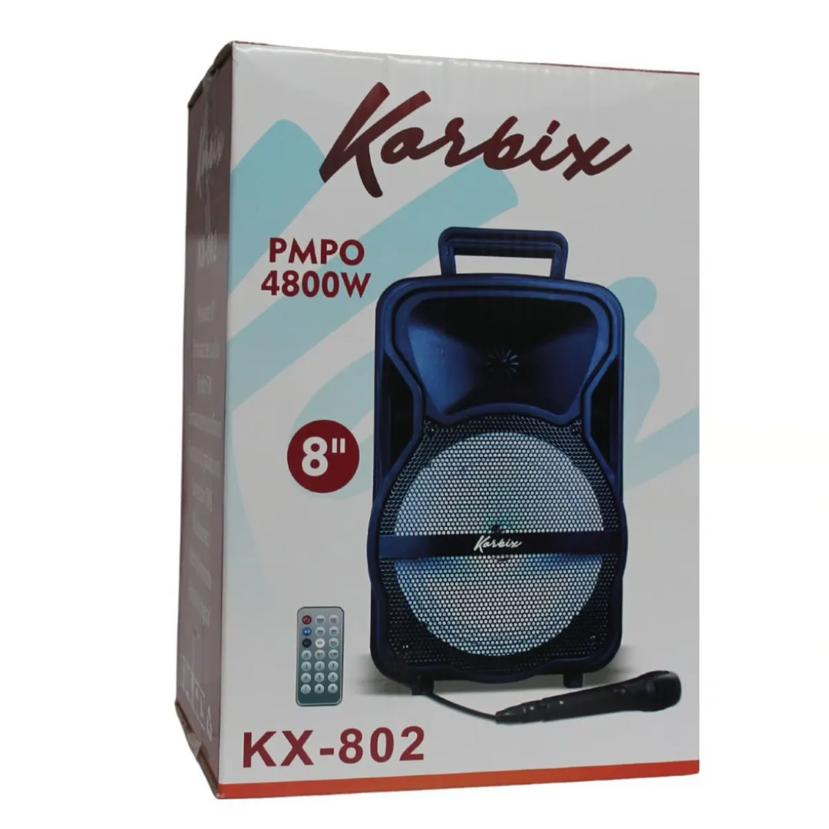 GENERICO - Bocina Parlante 4800w Bluetooth FM USB