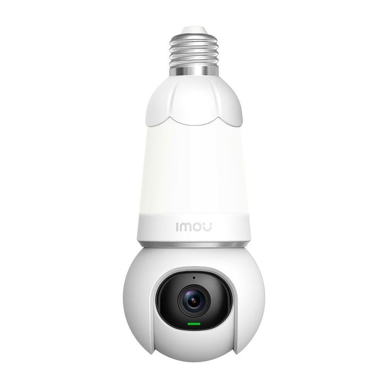IMOU - Cámara IMOU 2 en 1 BULB Bombillo 3MP 3K UHD Visión Nocturna Color Blanco
