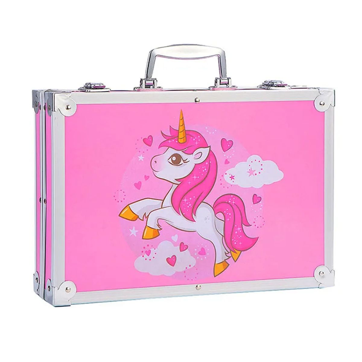 GENERICO - Set Arte Maleta Metalico 145 Piezas Profesional Dibujo