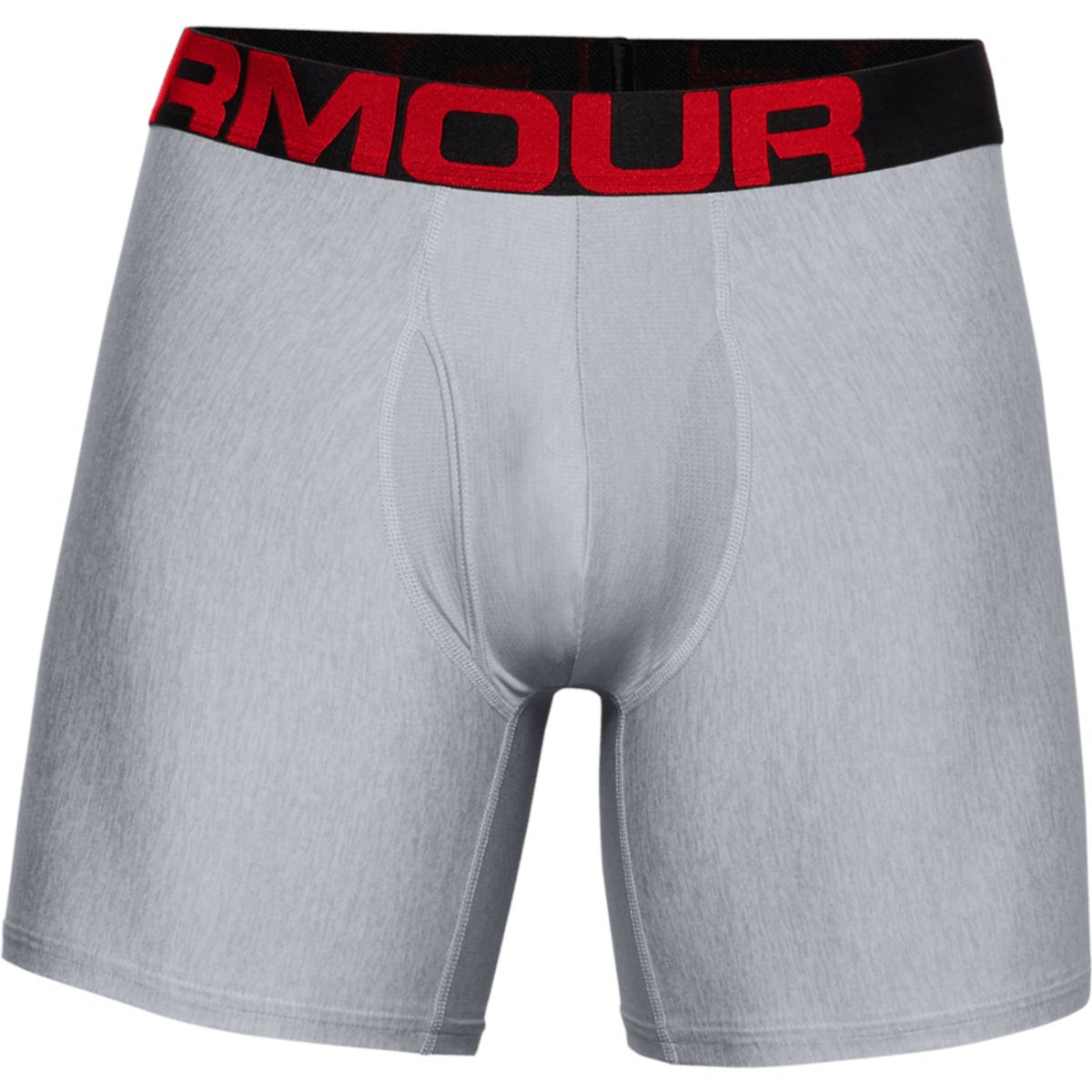 UNDER ARMOUR - Boxer Hombre Under Armour Tech 6in 2 Pack-G Gris UNDER ARMOUR