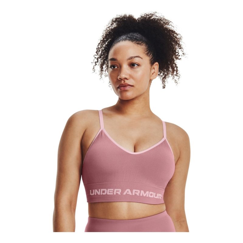 UNDER ARMOUR - Sujetador Mujer Under Armour SEAMLESS LOW LONG Rosado UNDER ARMOUR