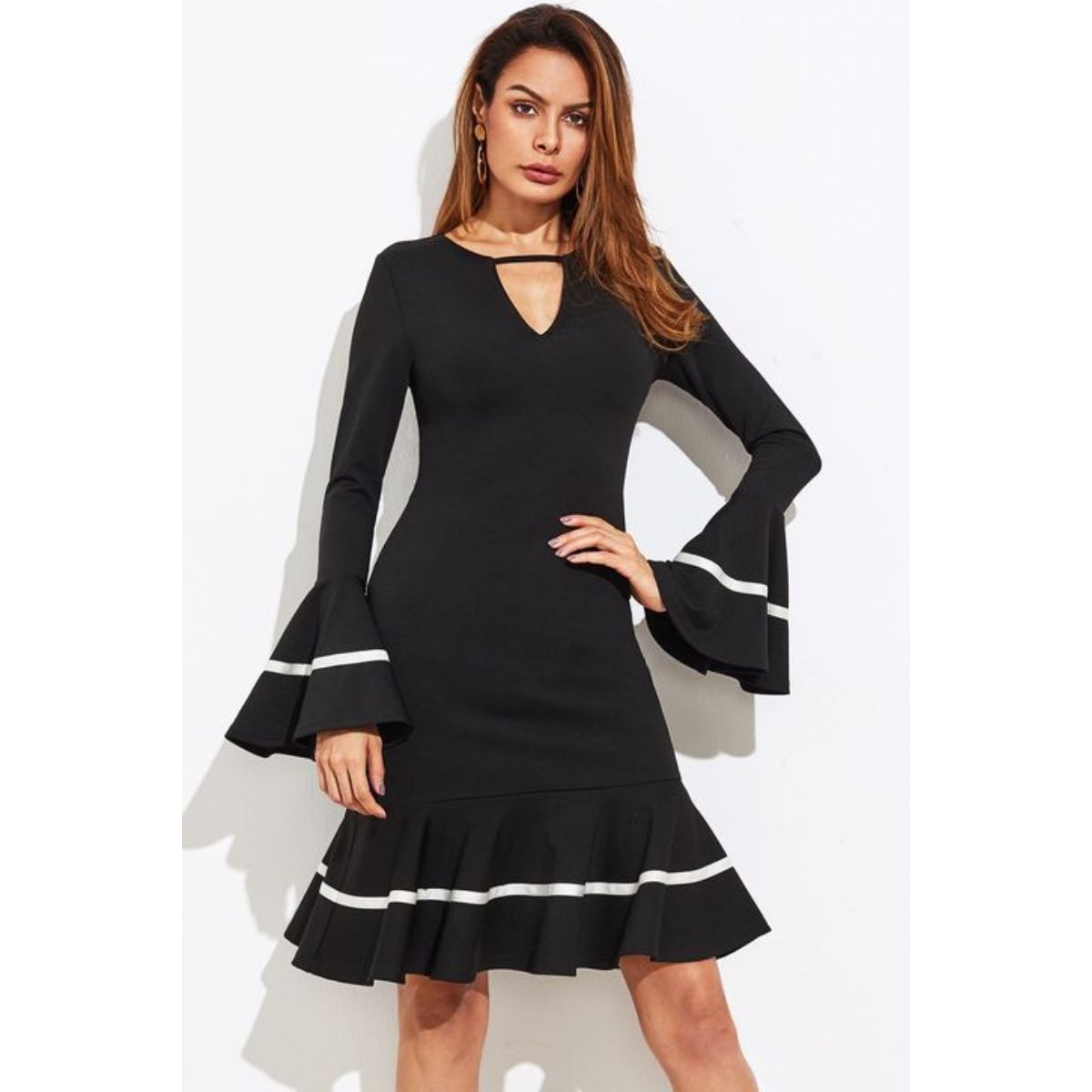 NEGRELI - VESTIDO FORMAL-CASUAL REF-3062