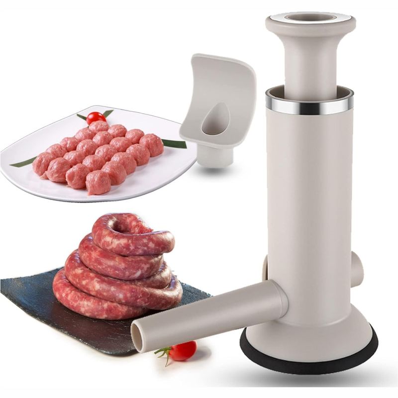 GENERICO - Maquina Embutidor Carne Salchicha Embutidos Manual