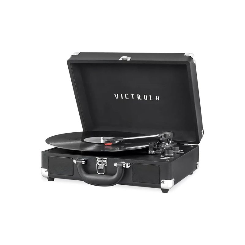 VICTROLA - Tocadiscos Victrola Bluetooth Vsc-550bt-blk Color Negro