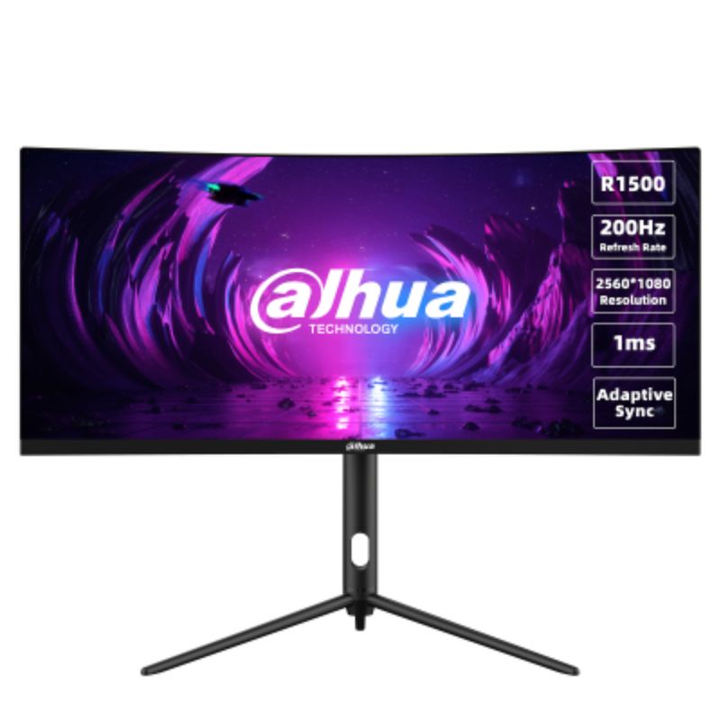 DAHUA - Monitor Dahua Curvo Gamer 30” Negro