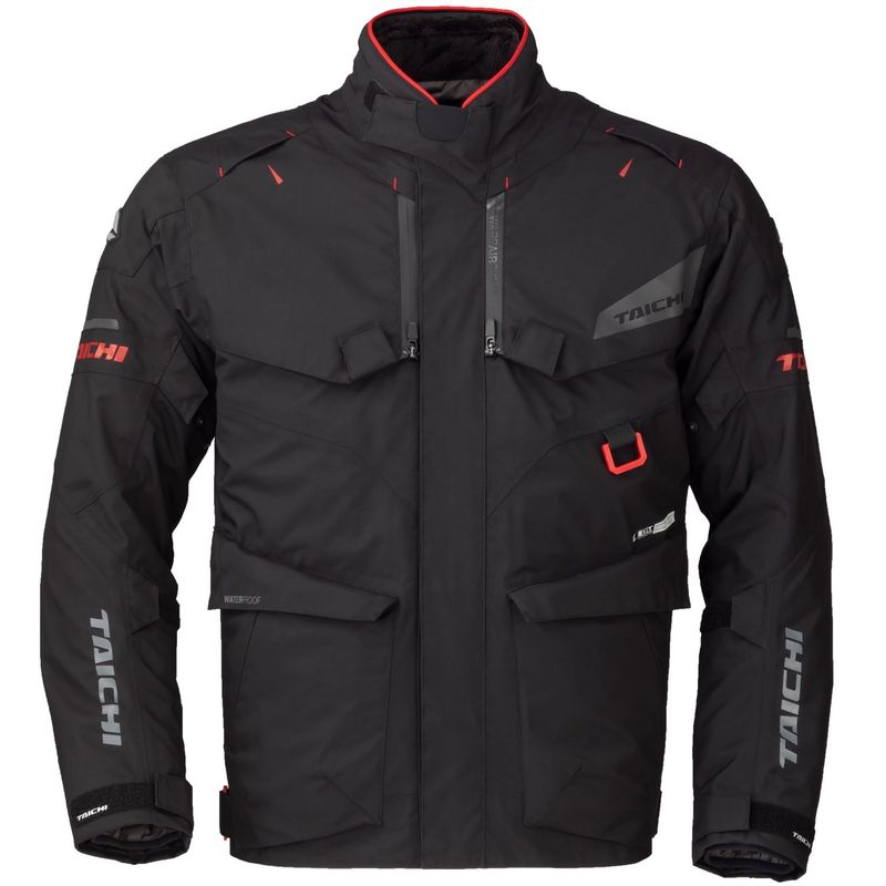 RS TAICHI - CHAQUETA PROTECCION TAICHI DRYMASTER KOMPASS NE ROJ L