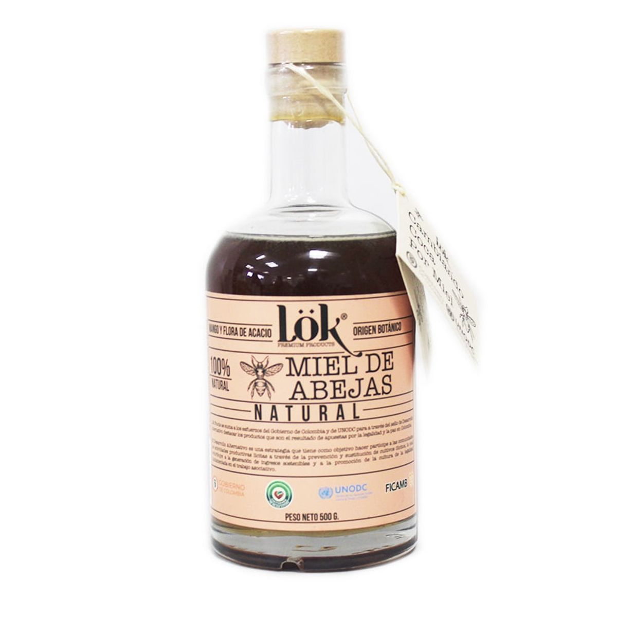 GENERICO - Miel De Abejas Lok Natural X 500g