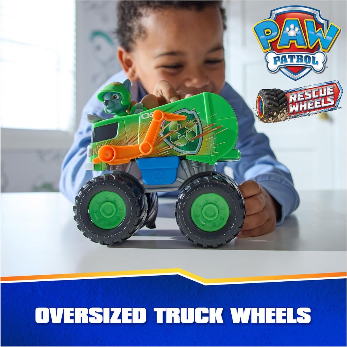 SPIN MASTER - Paw Patrol Patrulla Canina Rocky Rescue Wheels