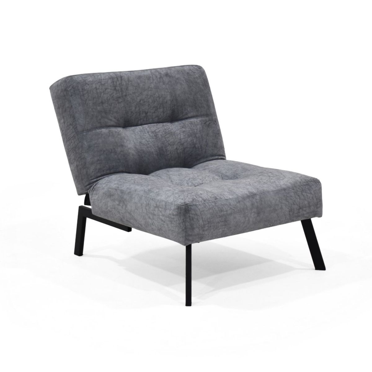 VENECIA - Poltrona Reclinable Togo Tela Gris