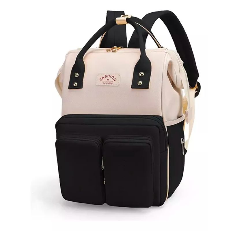 BABY ON - Pañalera Morral Amali Para Bebes Multiusos Baby On BlancoNe