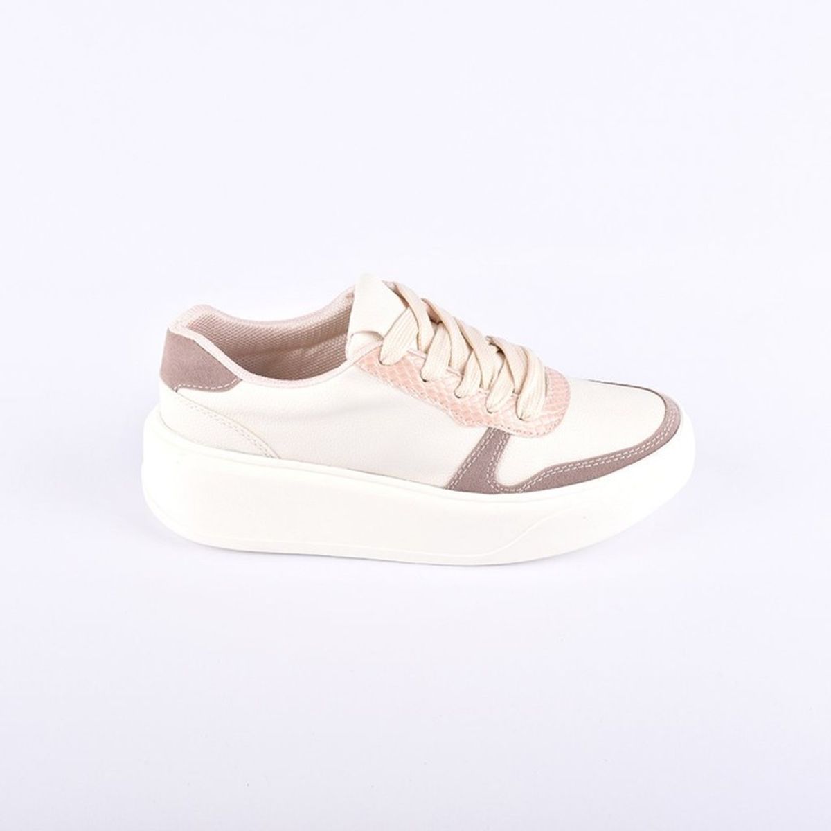 PRICE SHOES - Priceshoes Tenis Moda Mujeres 962Camerunbeige
