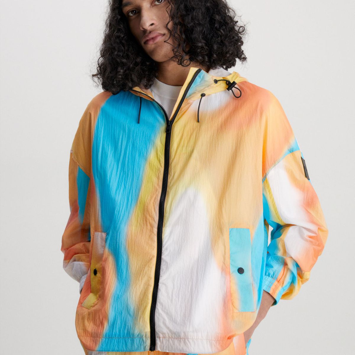 CALVIN KLEIN - Chaqueta Cortavientos De Nailon Reciclado Calvin Klein