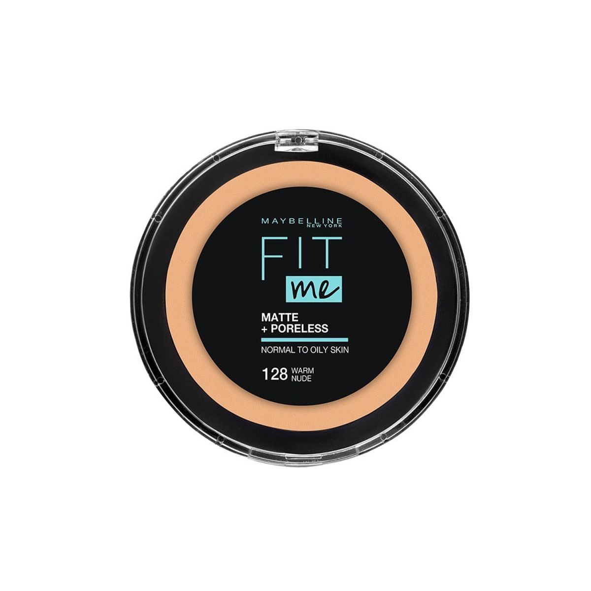 MAYBELLINE - Polvo Fit Me Maybelline Mate 128 Warm Nude