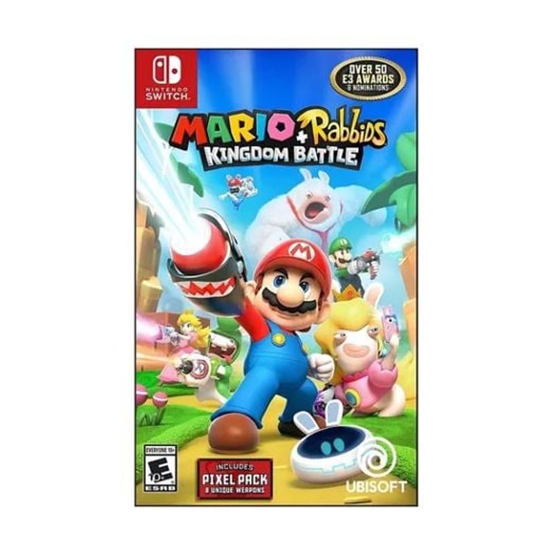 NINTENDO SWITCH - Mario + Rabbids Kingdom Battle Nintendo Switch Físico Nuevo
