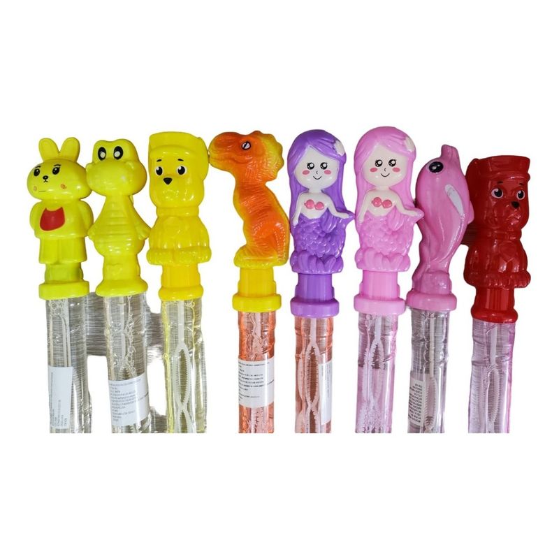 Botella Jabon Burbujas Burbujero Figuras Niños Infantil GENERICO